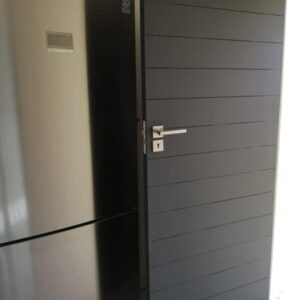 Horizontal Slatted Exterior Door 813 x 2032